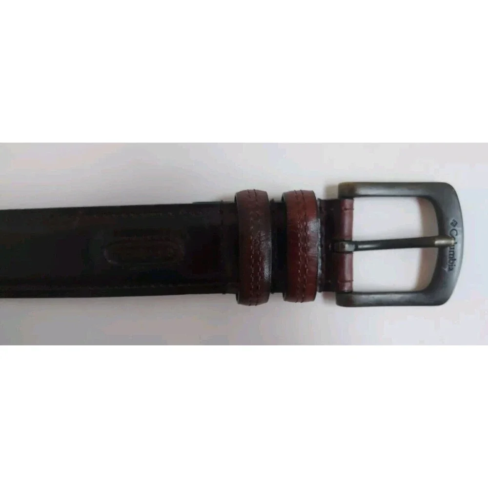 Mens Columbia Raised Brown Leather 1.5
